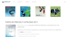 Desktop Screenshot of agroplast.es